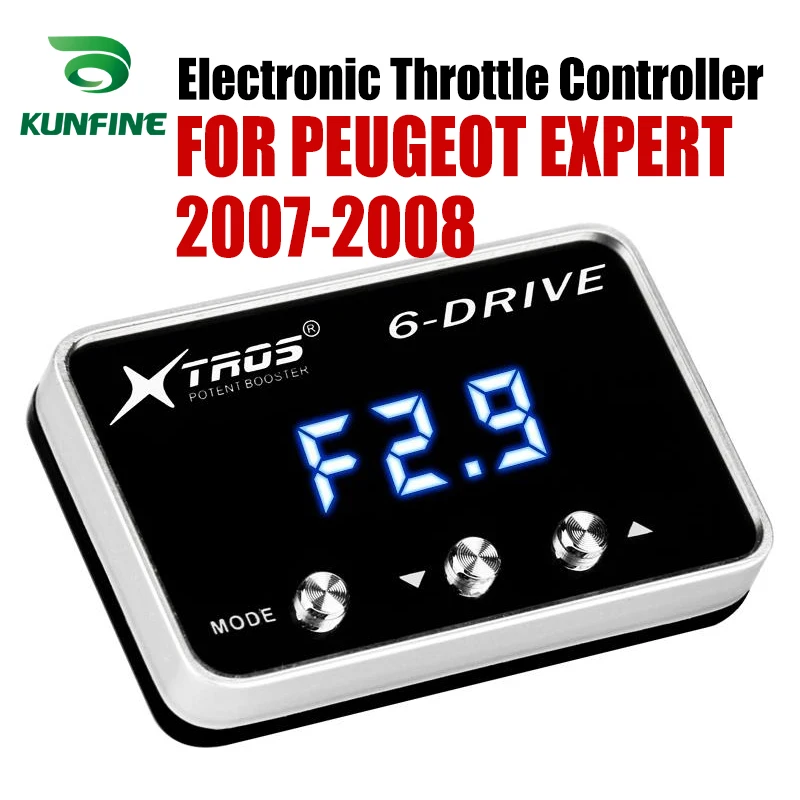 Car Electronic Throttle Controller Racing Accelerator Potent Booster For PEUGEOT EXPERT 2007-2008 Tuning Parts Accessory | Автомобили и