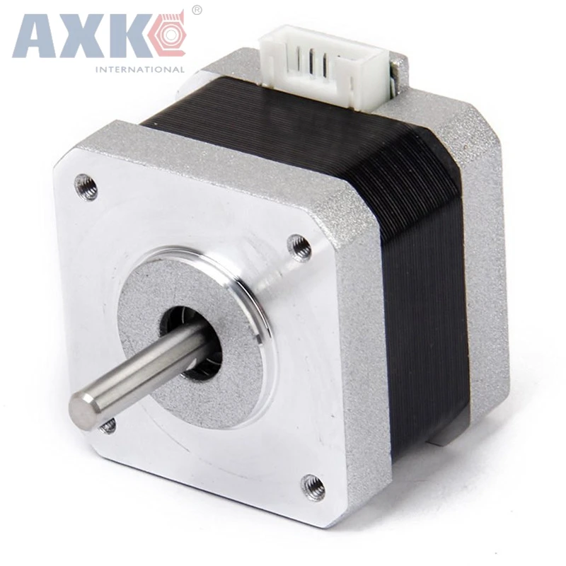 

AXK High torque 42 Stepper Motor 2 PHASE 4-lead Nema17 motor 42BYGH14 33.5MM 1.4A 0.31N.M LOW NOISE (17HS1401) motor for CNC