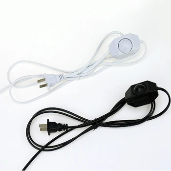 

1.8M LED Dimmer Switch Cable Light Modulator Lamp Line Dimmer Controller For Table Lamp EU/US Plug 220V Electricity wire