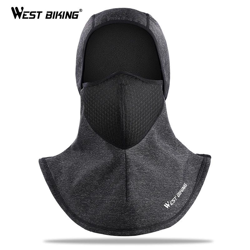 Зимняя велосипедная шапка WEST BIKING флисовая термозащитная сохраняющая тепло