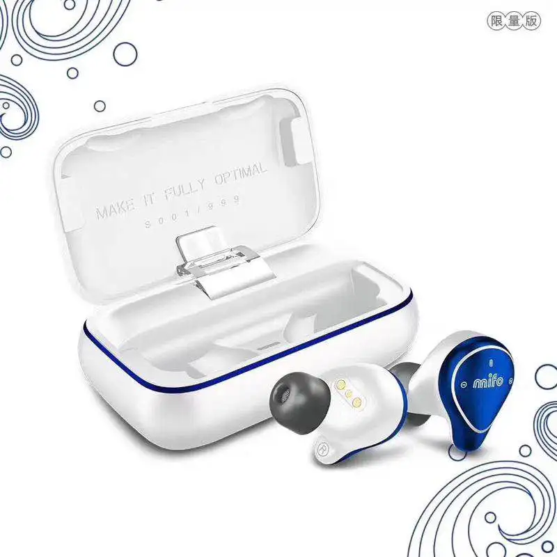 

Mifo O5 Bluetooth 5.0 TWS limited edition Bluetooth Headset Binaural Mini Earbuds In-Ear HIFI IPX7 Waterproof Earphones