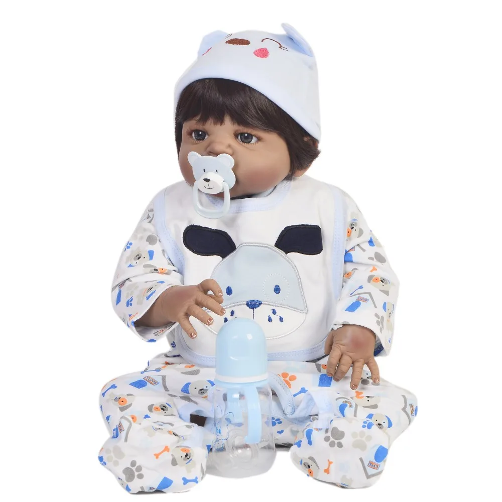 boneca-baby-reborn-de-silicone-vinil-total-23-''-a-prova-d'agua-menino-bebe-presente-de-aniversario