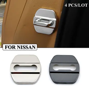 

Ceyes Car Styling Stainless Steel JDM Door Lock Cover Case For Nissan Qashqai Almera Teana X-Trail Tiida Accessories Car-Styling