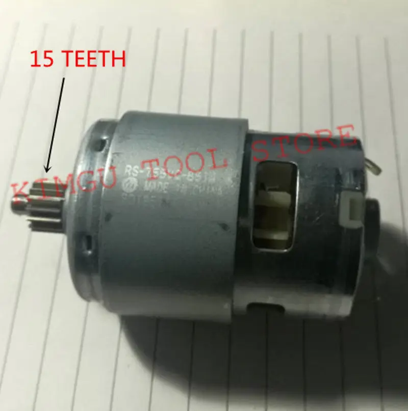 

DC14.4V Motor 324483 324-483 for HITACHI DS14DFL DS14DFL(PC) DS14DVF3 DS14DFLPC Cordless Drill Driver Screwdriver