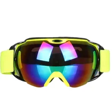 Новое поступление профессиональные лыжные очки двухслойные противотуманные большие Лыжные маски очки для катания на лыжах и сноуборде