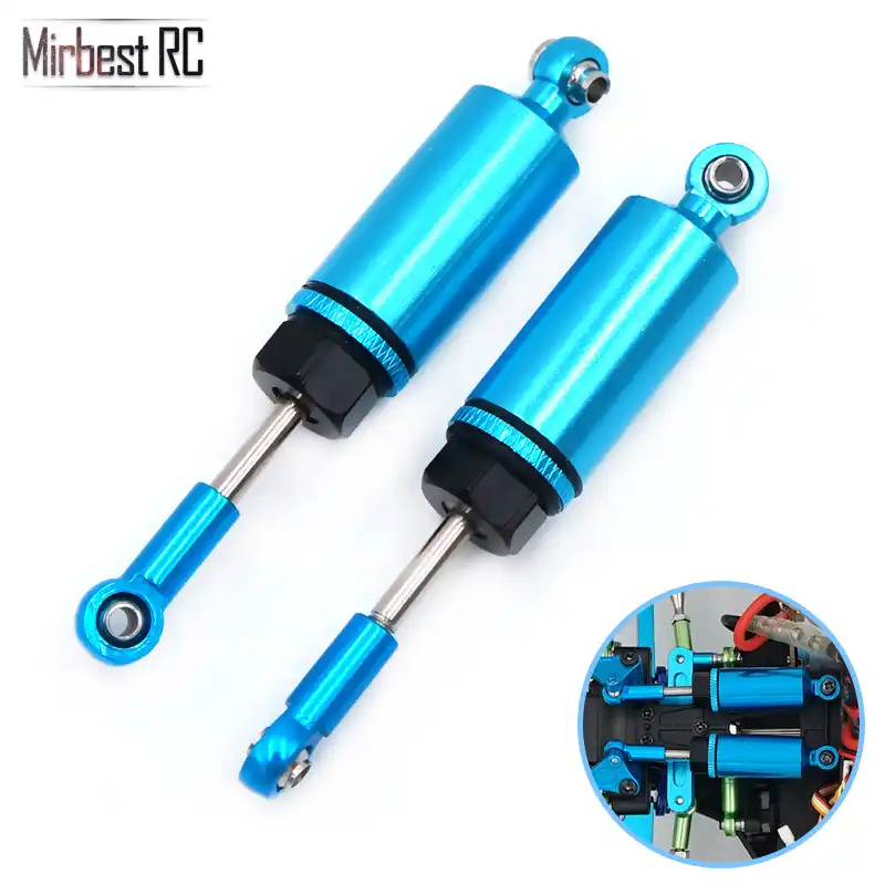 2 teile satz Metall Front Stoßdämpfer für 1:12 RC Car WLtoys 12428