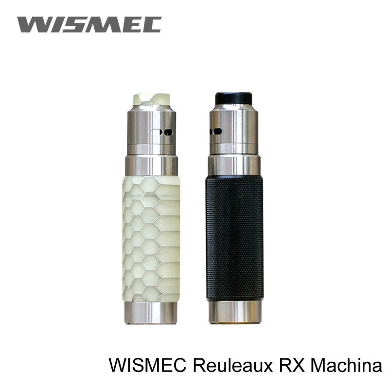 

1 pc Original Wismec RX Machina with Guillotine RDA kit Perfectly with Guillotine RDA kit No 18650 Battery Spring-loaded 510