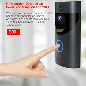 

Wireless Smart Door Bell IP Video Intercom WI-FI Video Door Phone Security Camera Wifi Doorbell For Apartments IR Alarm