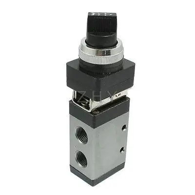 

MSV-98322TB 2 Position 3 Way Selector Knob Actuator Mechanical Valve