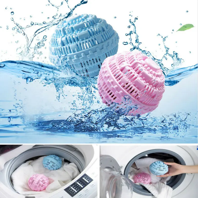 

Eco Magic Laundry Ball Orb No Detergent Washing Machine ION Wash Wizard Style