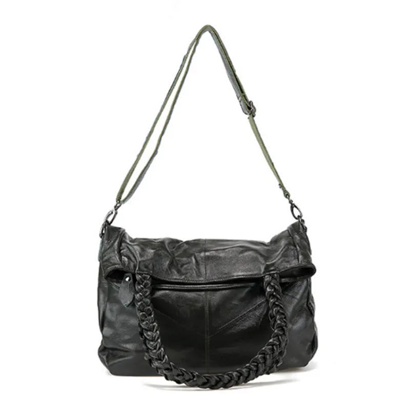 cuir 100 grande luxe sac tissé Sac Épaule cuir capacité en en de Italien bandoulière à cuir sacs dans Vraiment main sac Sacs de à Patchwork sac en de rRxvrqwH