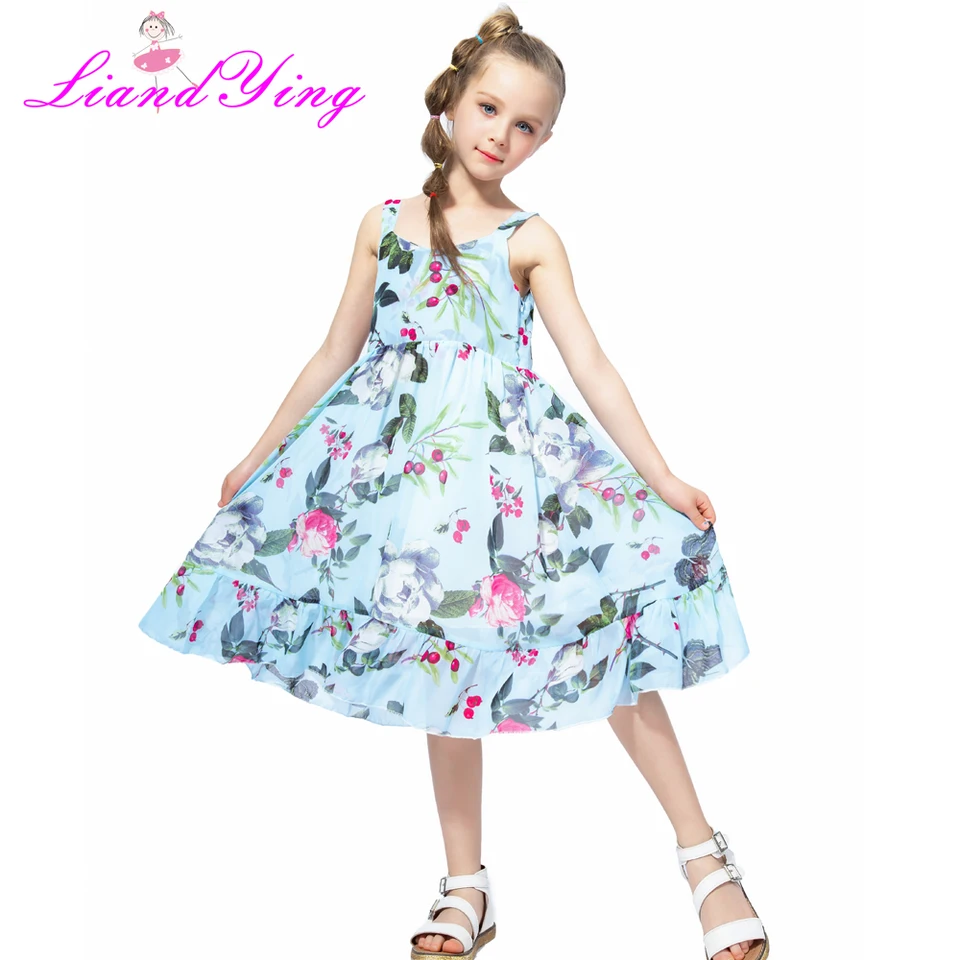 girls floral party dress