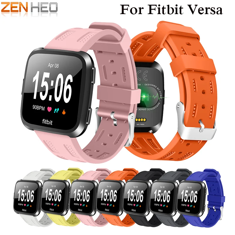 

Replacement Watch band Silicone wrist Watchband Strap Bracelet Belt for fitbit versa Smart Watch wristband 2018 New Arrival