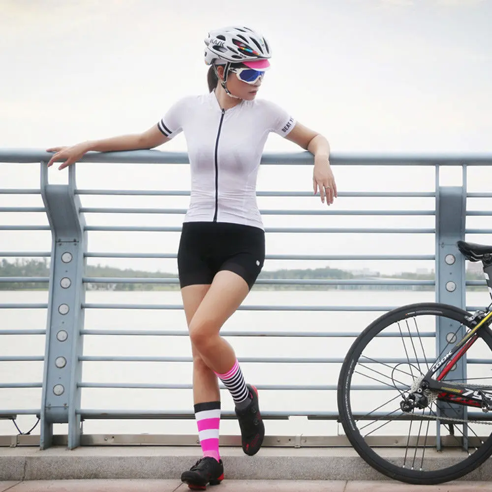 2019 новые стильные модные популярные спортивные носки для велоспорта Лоскутные мужские и женские дышащие спортивные велосипедные носки в