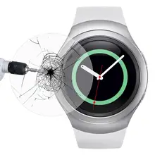 Dünne Schlanke 8-9 H 0,2mm HD Gehärtetes Glas Screen Protector Film Guard Shield Für Samsung Getriebe S2/S2 Klassische SmartWatch