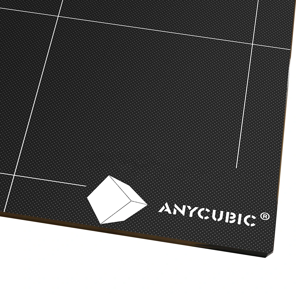Anycubic ultraase 3D принтер, платформенная кровать с подогревом 430*410*4 мм, стеклянная пластина для сборки, легко снимается для Anycubic Chiron