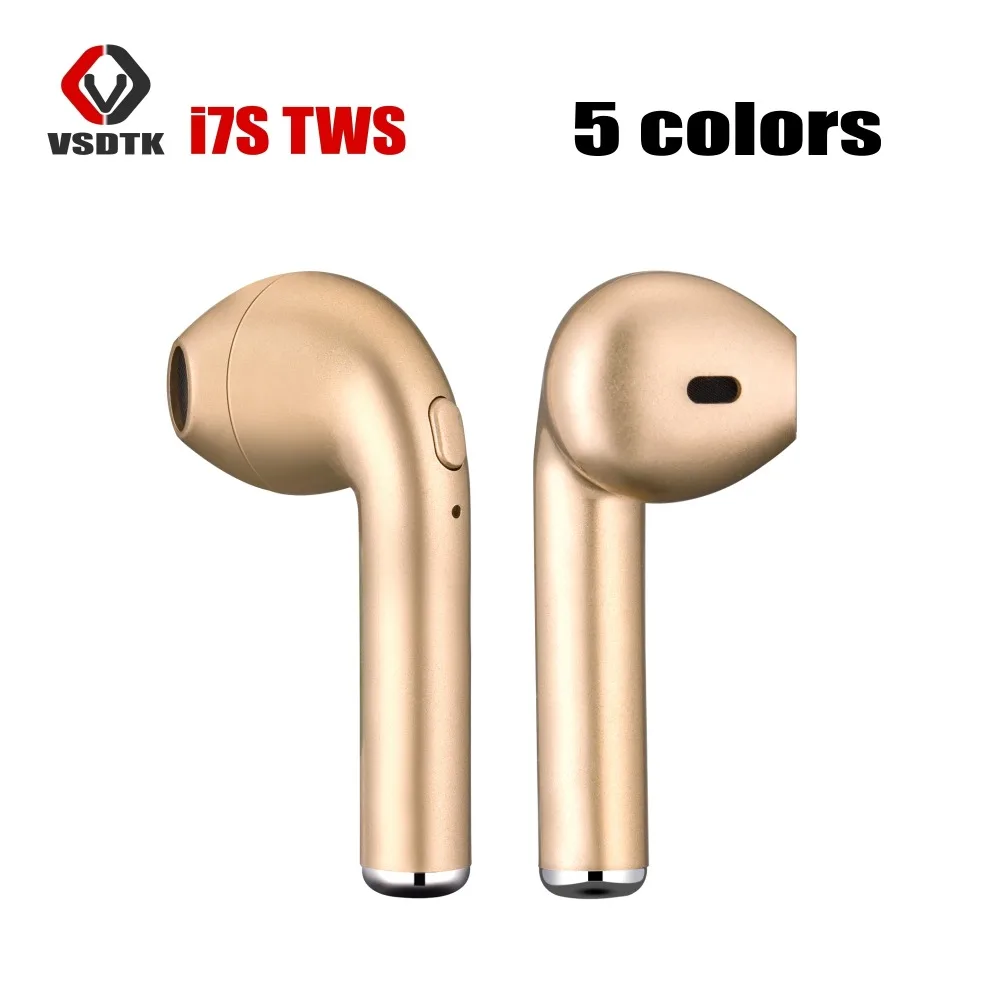 Высококачественные беспроводные Bluetooth наушники I7 i7s tws гарнитура с микрофоном для
