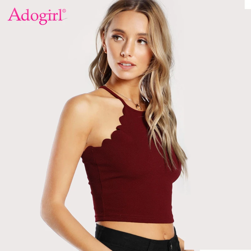 Женский жилет на бретельках Adogirl однотонная майка бюстье без рукавов 7 цветов