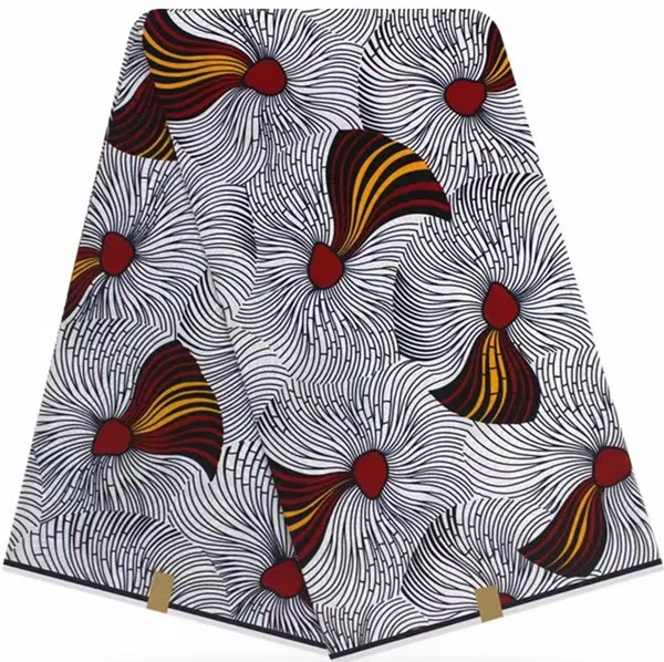 Африканская ткань, африканская восковая ткань, 12 ярдов, хлопок, ткань Анкара, ткань для пэчворка, Африканский настоящий воск, батик BB225 - Цвет: 38