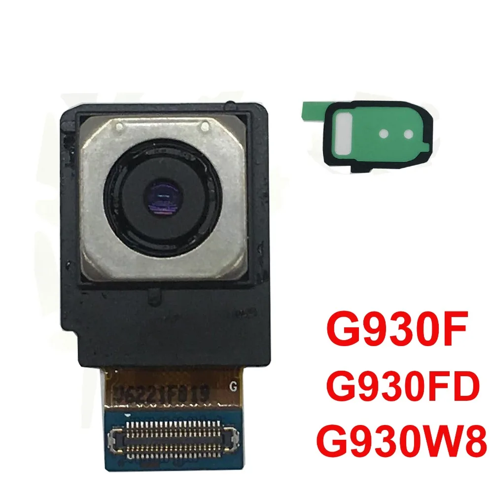 

BINYEAE Original Fit For Samsung Galaxy S7 G930F G930FD G930W8 Back Camera Rear Module Flex Cable+Camera Bracket Pad Adhesive