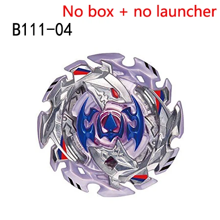 Beyblader взрыв игрушки B-135 B-134 B127 B-128 B-129 B133 Toupie с гироскопом Металл Fusion Бог Прядильный механизм лезвия игрушка - Цвет: B111-04