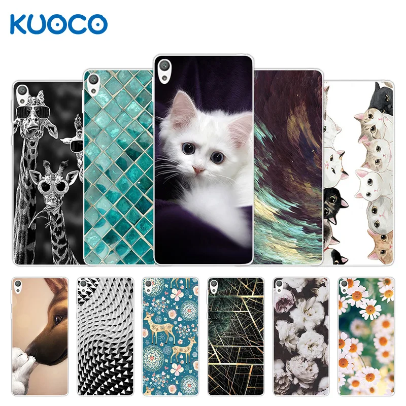 

Cover For Sony Xperia E5 Case Silicon for Sony E5 Giraffe Design Clear Soft TPU for Sony Xperia E5 F3311 F3313 Back Phone Coque