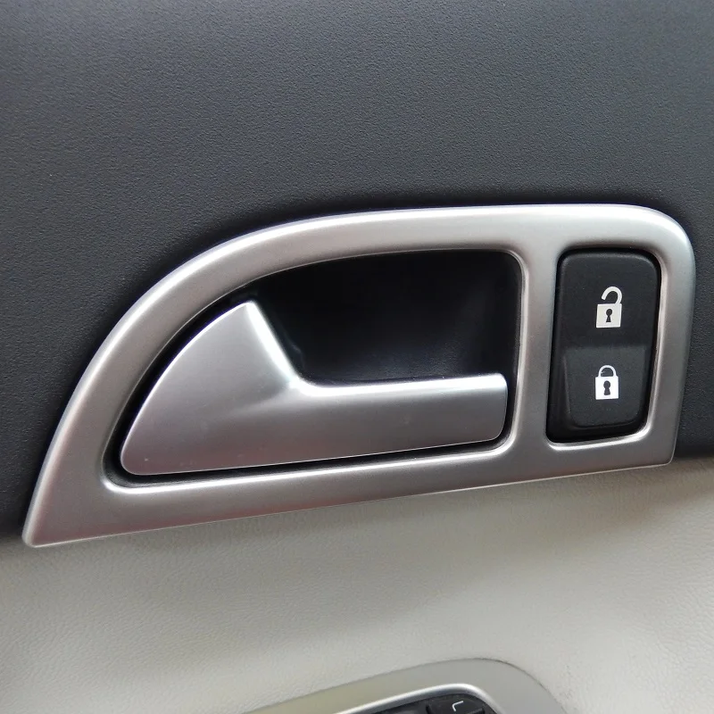 Door Handle Covers Stainless Steel Inner Door Handle Covers for Volvo C30 S40 V50 2004-2012 year