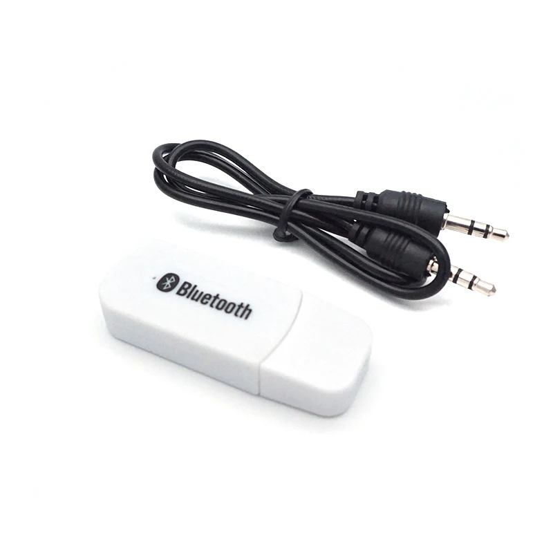 Wholesale 10 Piece Portable Wireless Bluetooth Receiver 3 5mm Jack Bluetooth Audio Music Receiver Adapter for Speaker Headphone