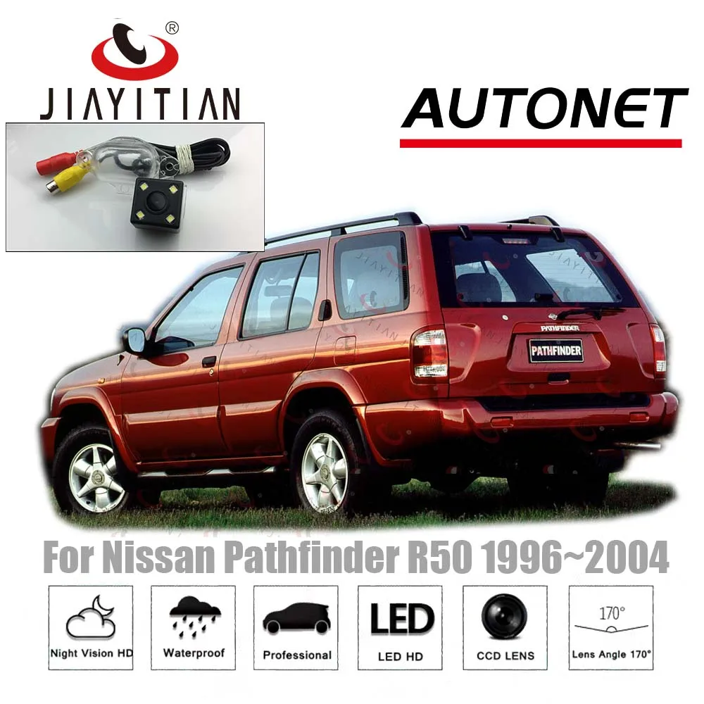 JIAYITIAN Автомобильная камера заднего вида для Nissan Pathfinder R50 1996~ 2004 2000 2002/резервная камера/камера номерного знака/CCD/ночное видение