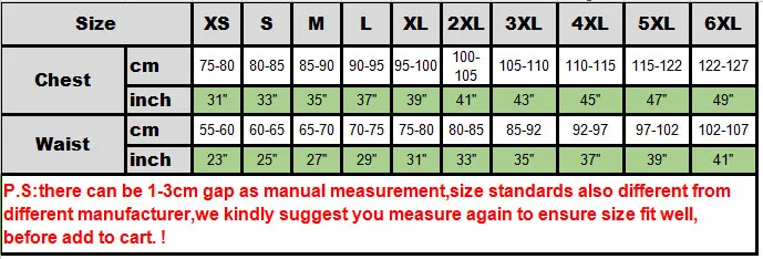 size chart 09