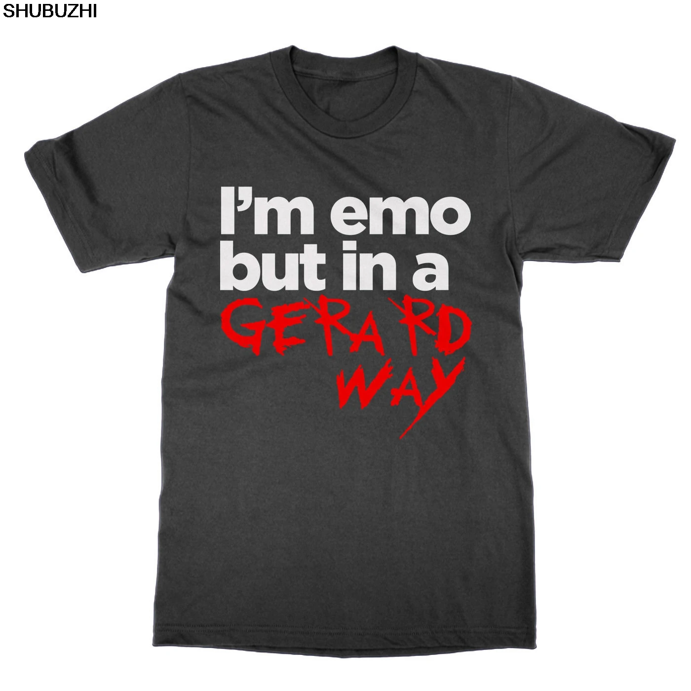 

I'm emo but in a Gerard Way unisex tshirt funny my chemical romance present mcr sbz6314