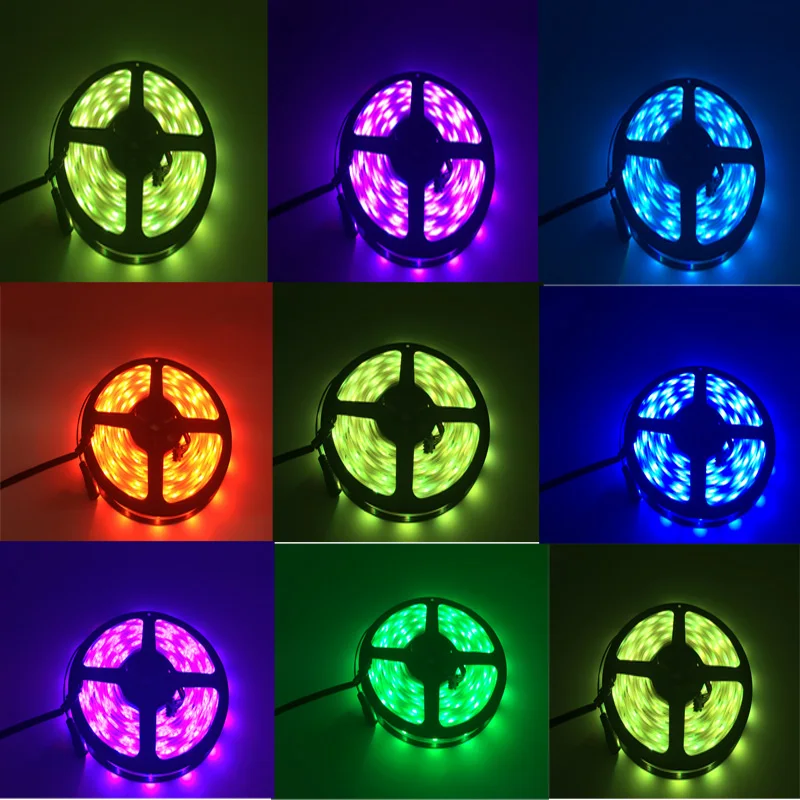 Волшебная Мечта Цвет led RGB 5 м 5050 6803 Фея SMD150 две втулки с светильник бар 133 эффекты RF дистанционное управление светильник s