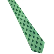 Костюм для галстук для свадебной вечеринки Facto100% шелк с изображением Санта Клауса и рождественской елки, риунок северный олень, с цветочным узором, с галстуком Рождественский маскарадный фестиваль NecktieY420