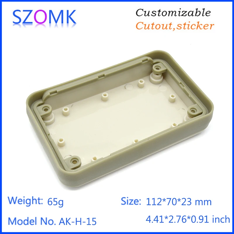 szomk small plastic case for electronic equipment plastic housing for enclosure pcb design junction box tv box abs material plastic casing (49)