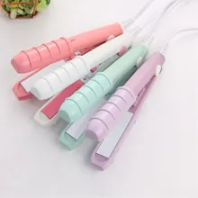 Мини Портативный вьющиеся волосы палочка постоянная температура волосы утюжок для волос зажим воздуха челка маленькая Шинная инструменты для укладки волос