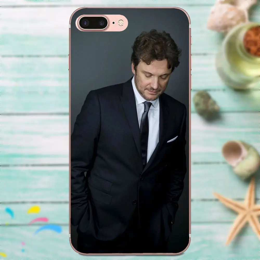 Мягкие лучшие чехлы для Apple iPhone 4 4S 5 5C 5S SE 6 6S 7 8 Plus X XS Max XR Colin Firth стильный мужской