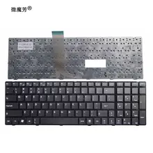 Новая английская клавиатура для MSI MS-168A MS-168C MS-16D2 MS-16D3 A6203 A6300 A6500 черная клавиатура для ноутбука