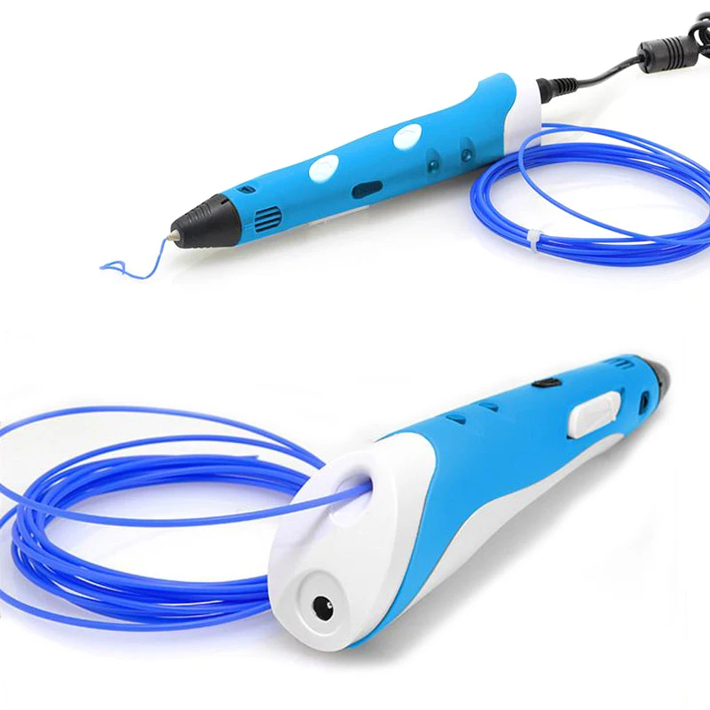 Высокое качество 3 D печать Pen1.75mm ABS/PLA Smart рисунок пером перо + бесплатная нити