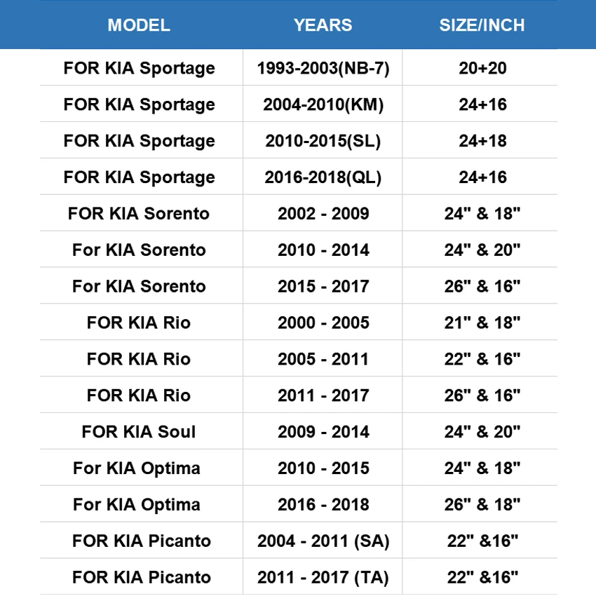 Гибридная щетка стеклоочистителя для Toyota Rav4 Honda CRV Toyota Corolla Camry hyundai Solaris U Крюк ветрового стекла резиновые стеклоочистители