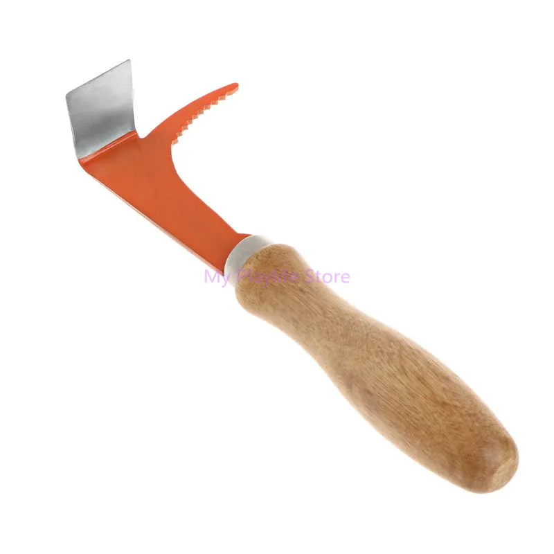 

Stainless Steel Beehive Scraper Knife Beekeeping Tool Wooden Handle Honey Scraping Cleaning Bee Case Box Apiculture Tools C42