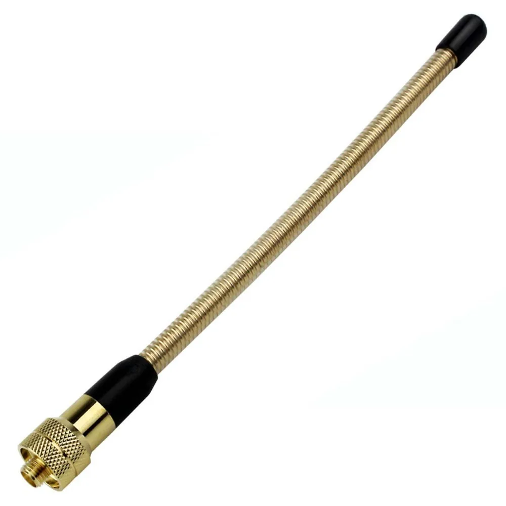 Sma F Handheld Radio Antenna Golden Soft Flexible Vhf 144mhz For Baofeng Bf Uv5r Radio Handheld Radio Antenna Radio Antennaantenna Radio Vhf Aliexpress