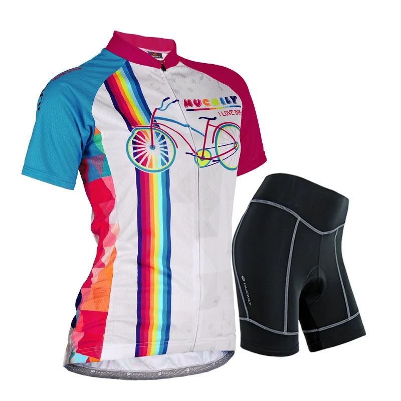 

Women cycling clothing wear 2019 Bike jersey body set GEL pad bicycle clothes mallot suit Female sports kit MTB trisuit dress
