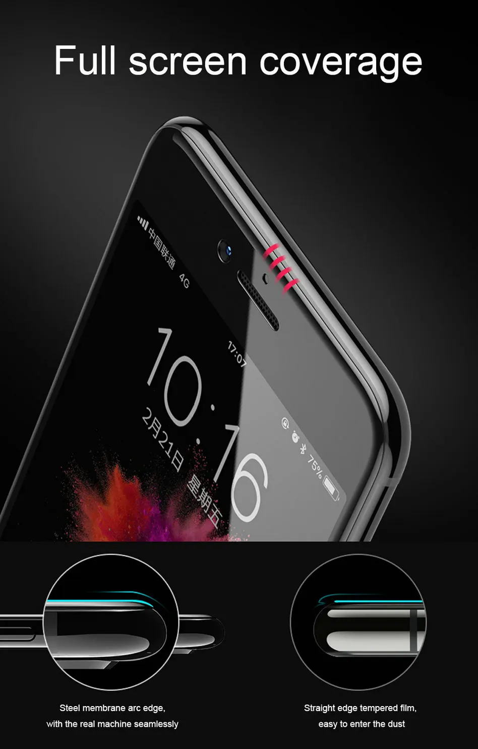 5D Tempered Glass for Huawei P20 Lite Glass Full Cover Round Edge 9H for Huawei P20 Pro P10 Lite Mate 9 10 Lite Screen Protector (14)