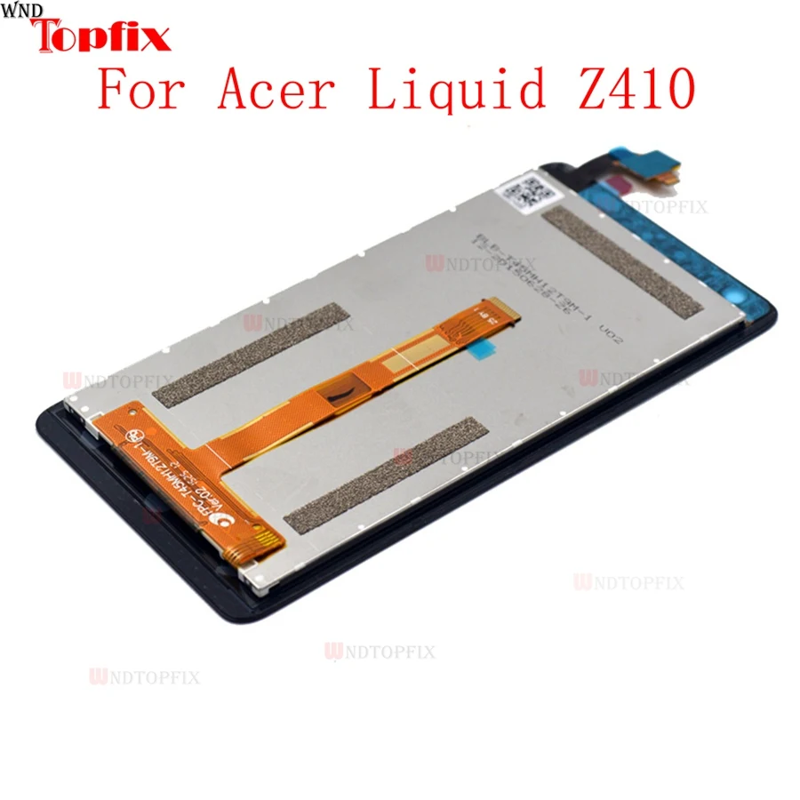 4.5Inch Original LCD For Acer Liquid Z410 LCD Display Touch Screen Digitizer Assembly Replacement Parts For Acer Z410 Display   (1)