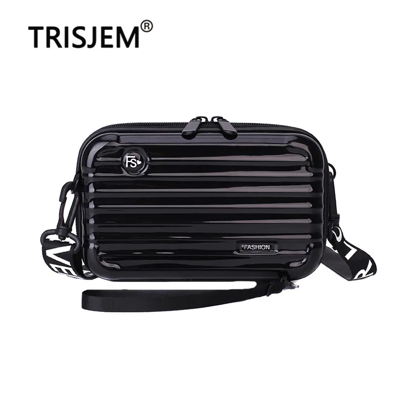 

Mini Travel Luggage Box Bag Shoulder Bag for Women High Quality PVC Women's Crossbady Bag Fashion Female Messenger Summer Bags