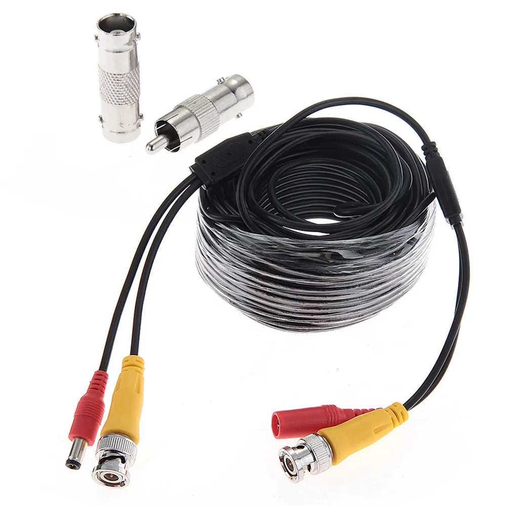 bilder für 20 mt/66ft cctv kamera dvr video dc power kabel sicherheitsüberwachung bnc rca kabel draht zubehör bilder für 20 mt/66ft cctv kamera dvr video dc power kabel sicherheitsüberwachung bnc rca kabel draht zubehör