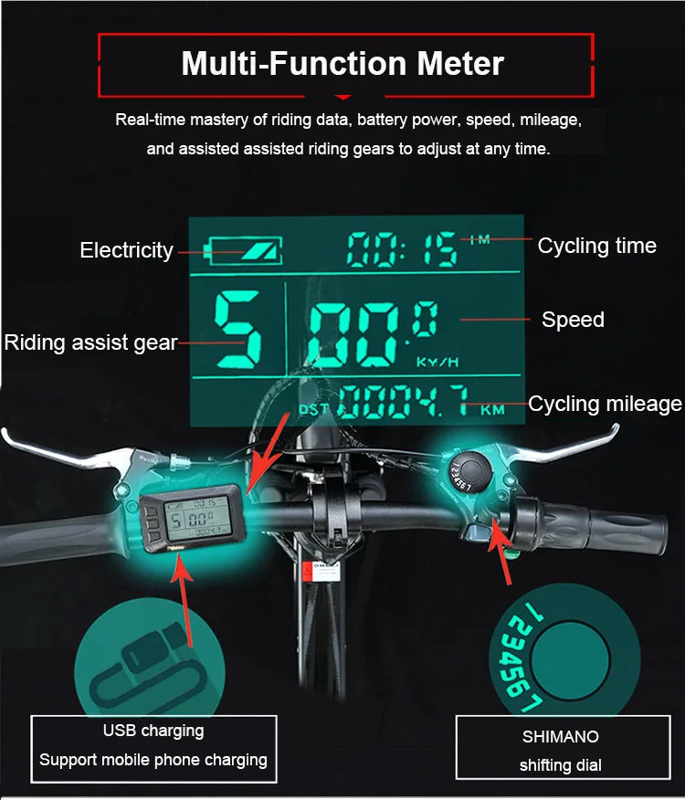 Cheap 20inch Fold electric bicycle 48V lithium battery hidden in frame Front and rear double suspension 350-400w motor alloy  e-bike 11