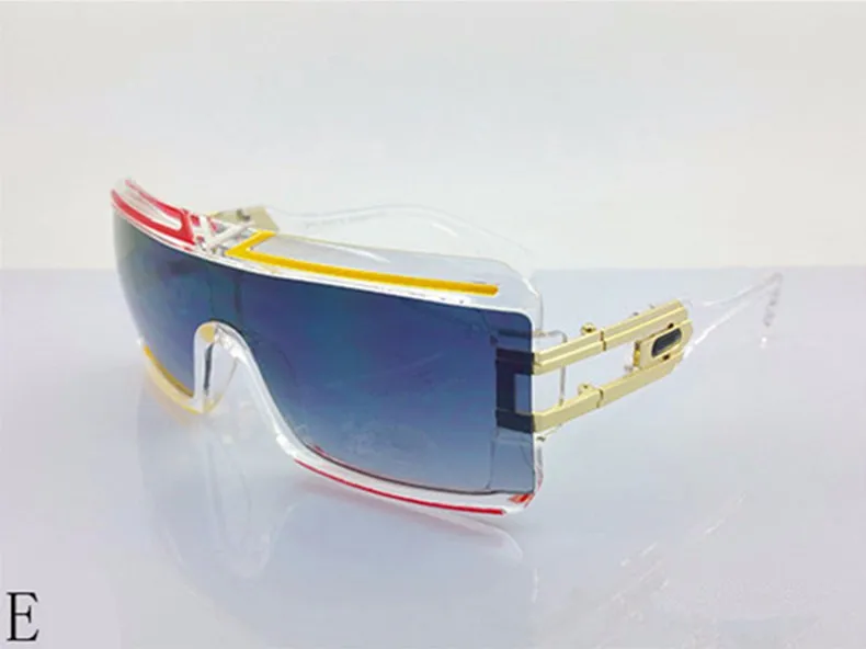 New CZ Brand Retro Male Sun Glasses Square Frame Goggles Clear Gradient Grey Lens Men Sunglasses Oversize Luxury Logo CZ4024