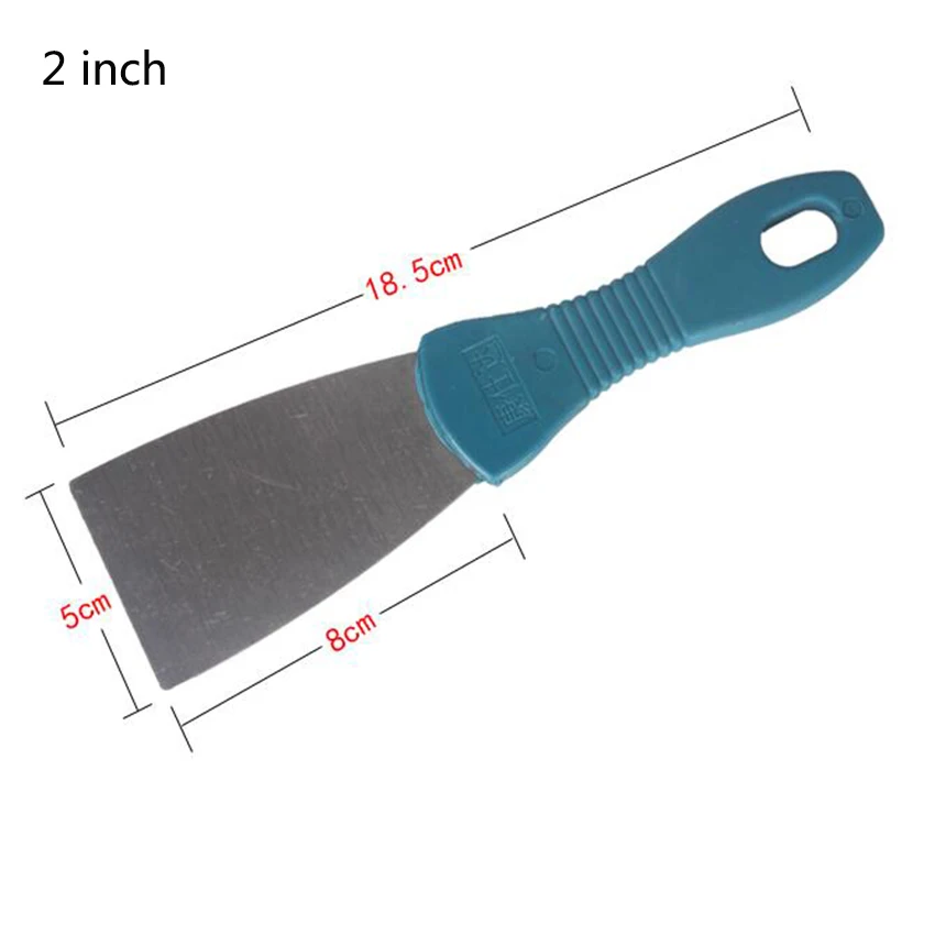 2 inch Putty Knife Shovel Carbon Steel Plastic Handle Scraper Blade