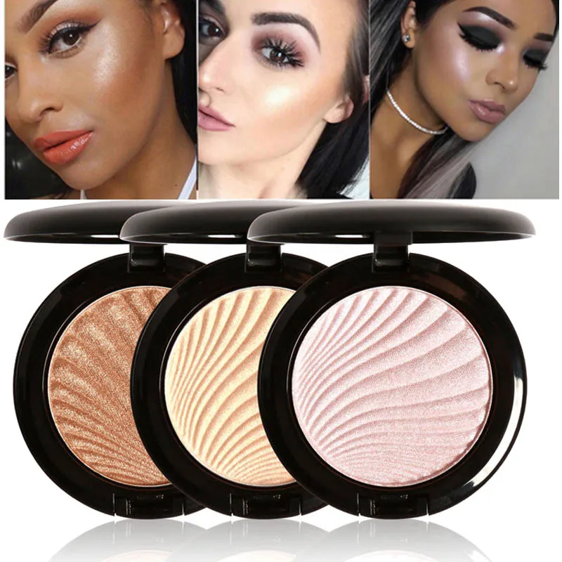 Focallure New Glitter Highlighters Palette Brightening Bronzer Contour